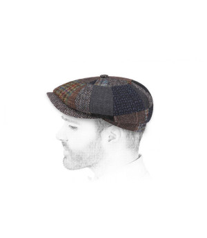 casquette gavroche laine Hatteras Patchwork